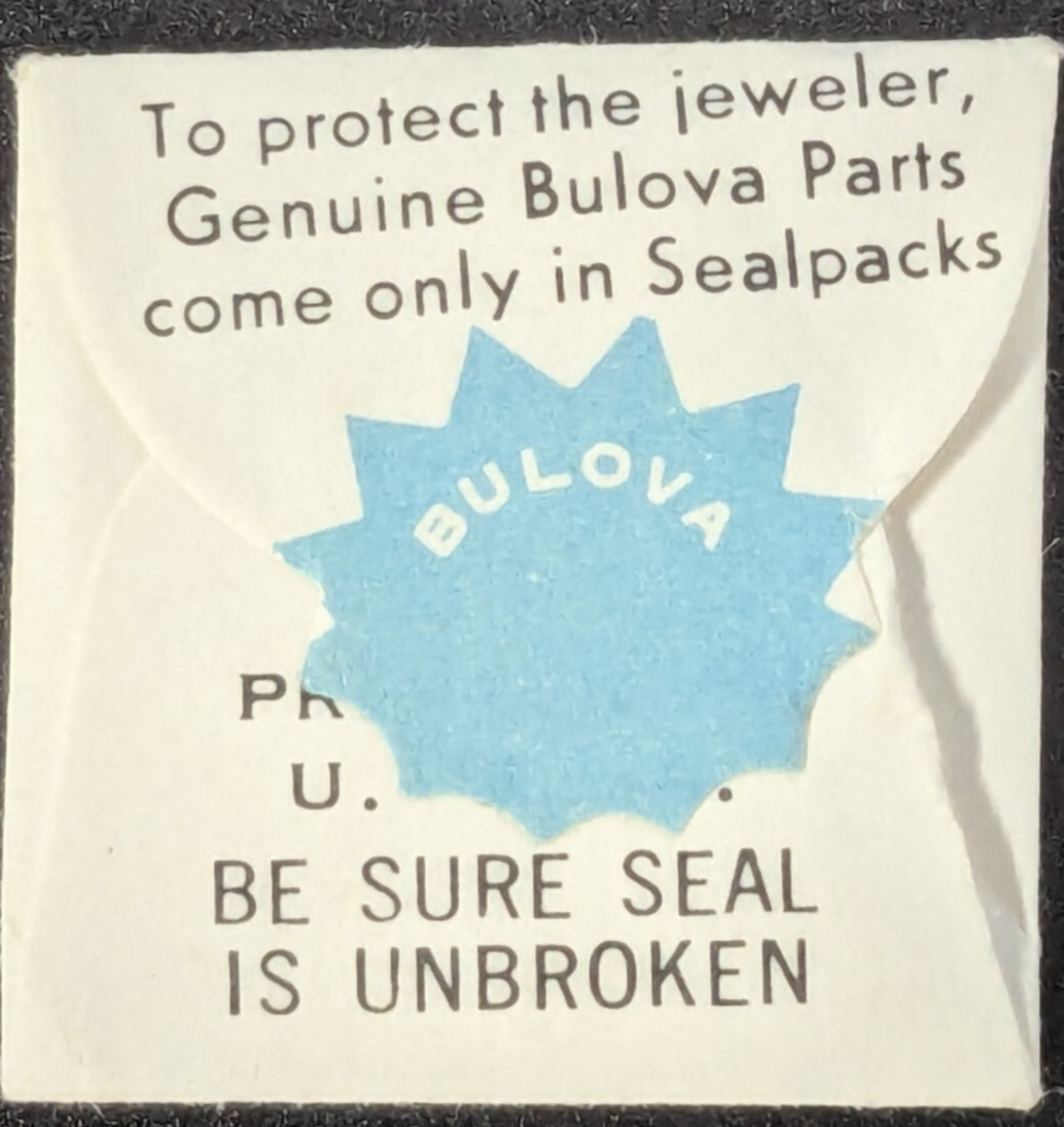 NOS NEW Genuine Bulova Cal. 10CBAC – Clutch Wheel – Vintage Watch Part #17