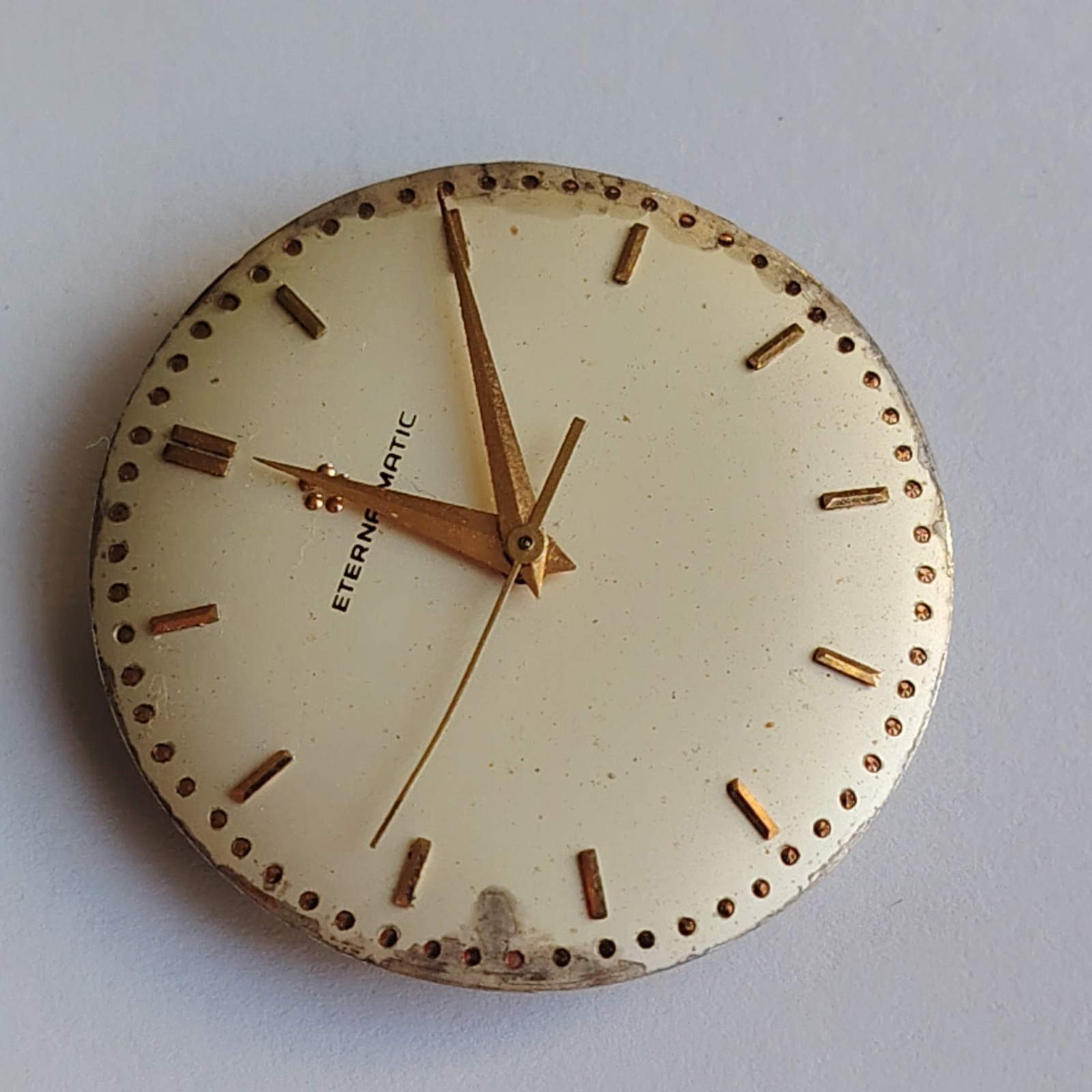 ETERNAMATIC AUTOMATIC CAL 2846 ETA WATCH MOVEMENT FOR PARTS