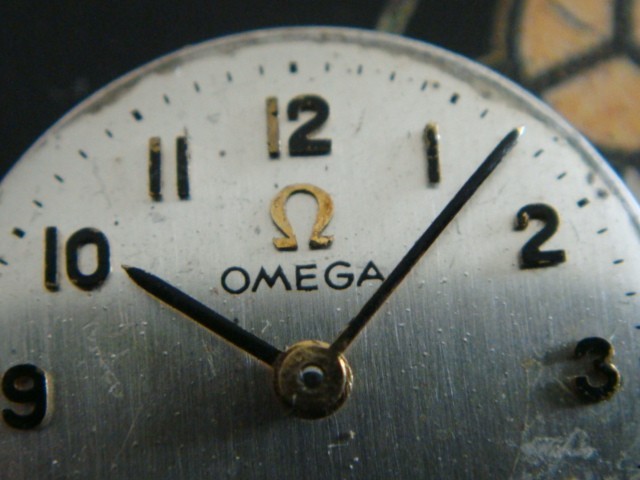 Vintage Omega calibre 620 Geneve DeVille watch movement project parts project GC