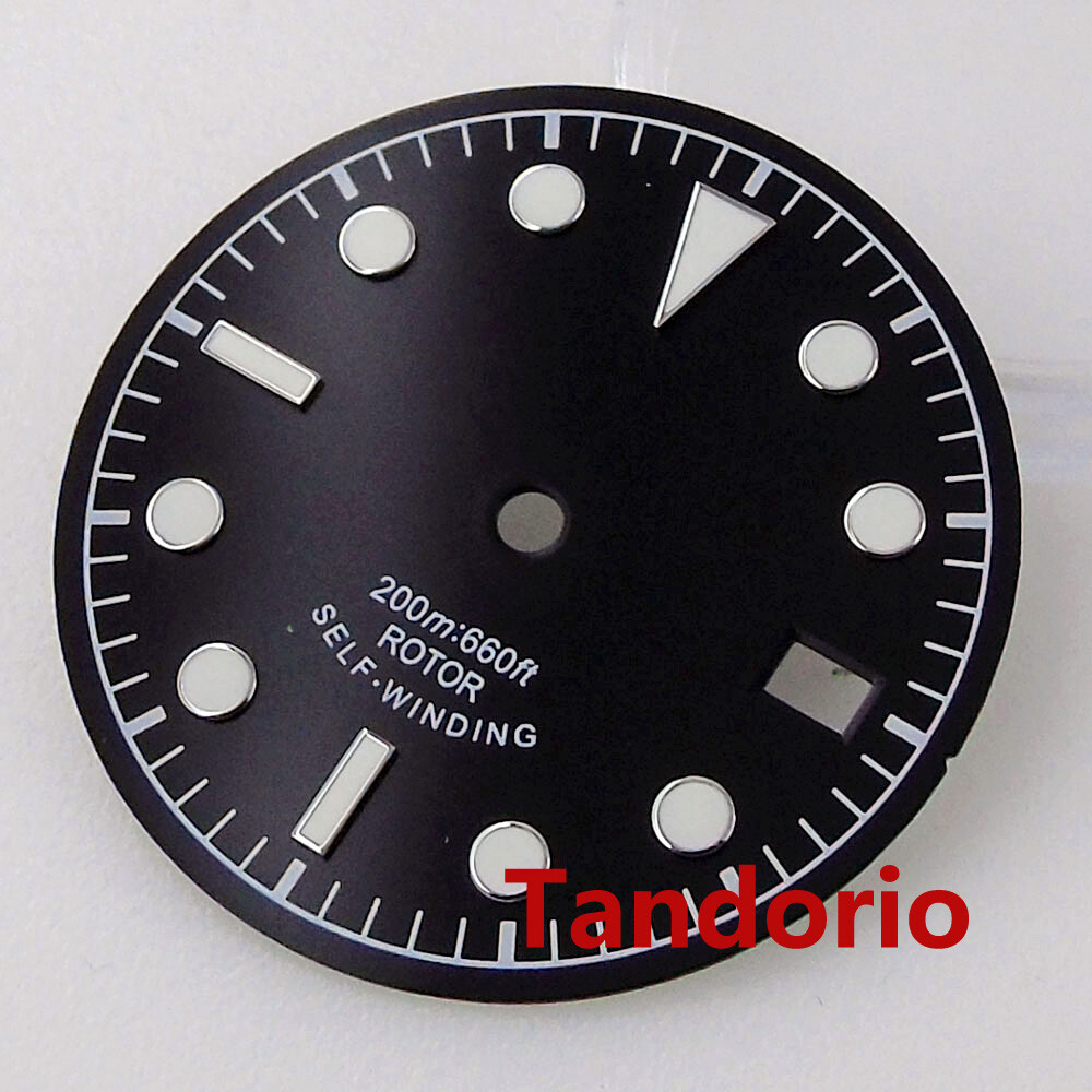 30.4mm Men Watch Dial Fit NH35 NH36 7s26 ETA 2836 2824 PT5000 Automatic Movement