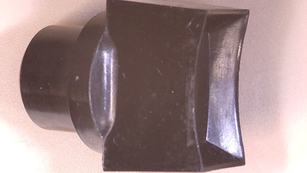 Robur Tasseau 11 X 21 Mm Glass Curve Installation 2 Sides In Bakelite