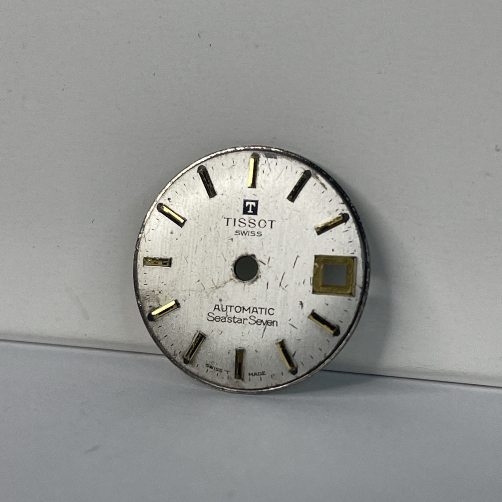 Vintage Tissot Automatic Seastar Seven Silver Dial 9.8mm