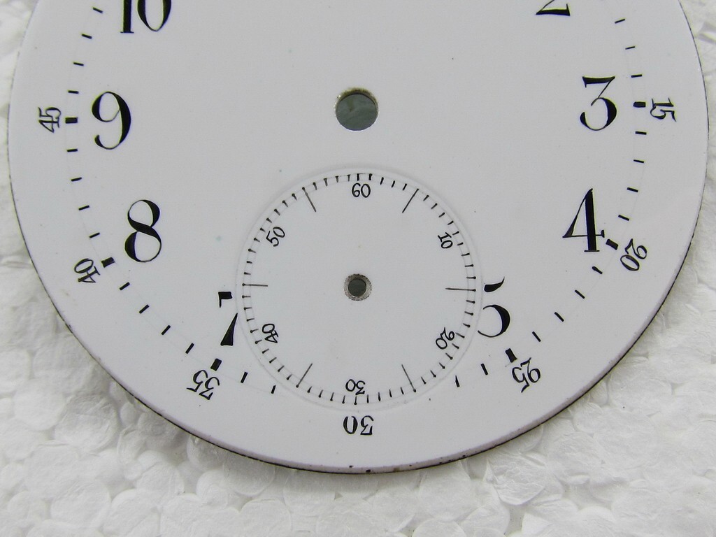 Chopard L.U.C Antique Swiss Pocket Watch Original Enamel DIAL Watch-face 44.5mm