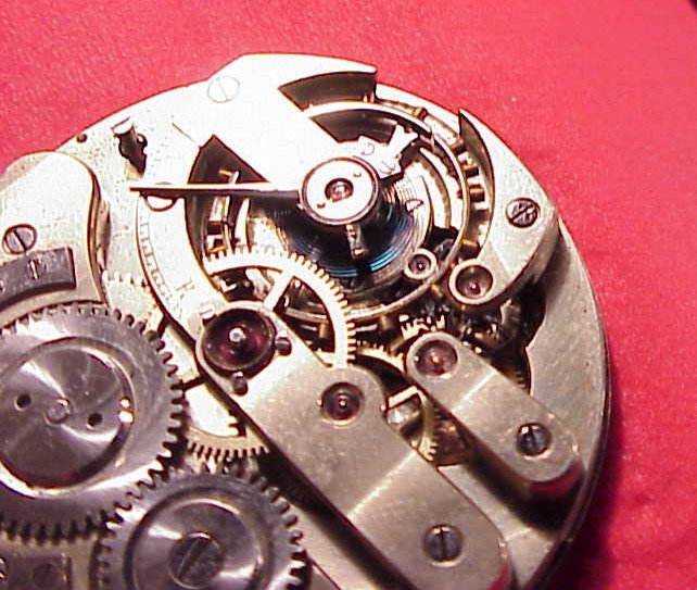 VINTAGE 45MM SWISS HUNTING LEVER SET FULL JEWELED MOVEMENT GOOD BALANCE
