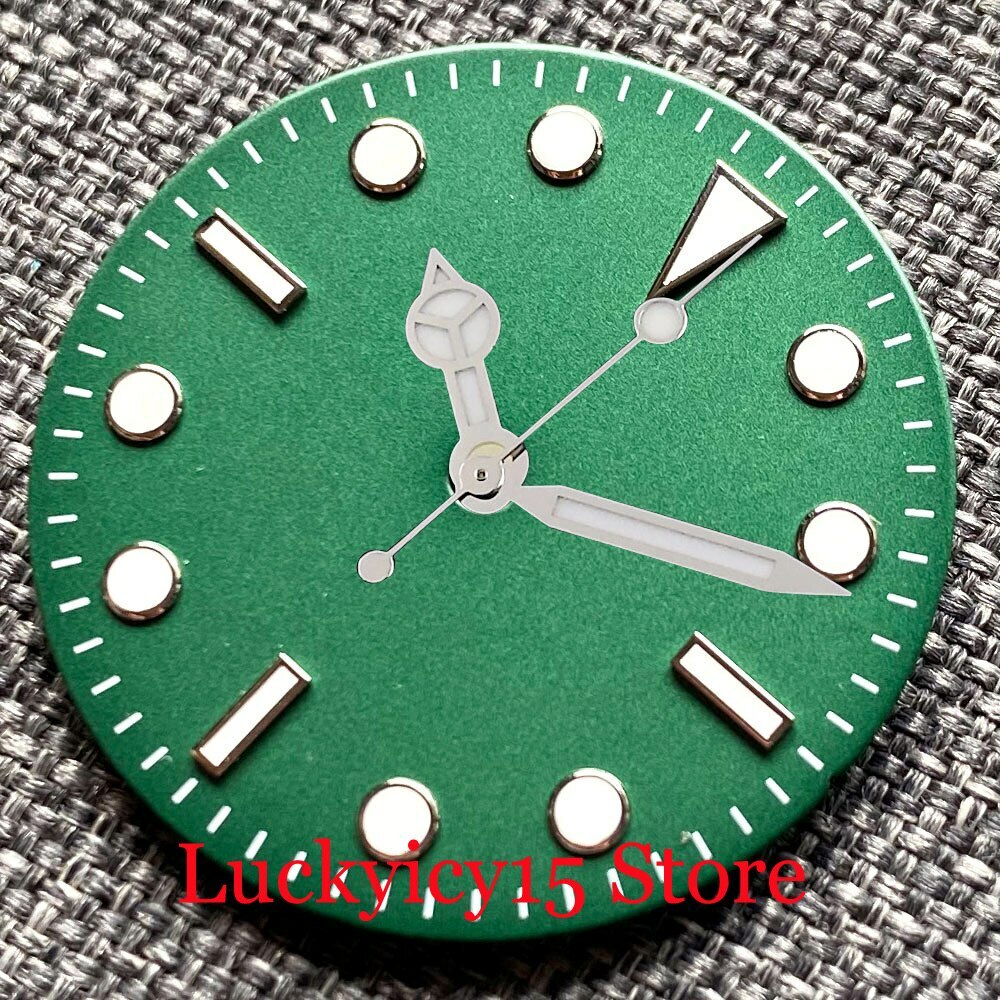 29MM Fit NH35A NH36A Movement Automatic Accessories Glacier Blue Watch Dial