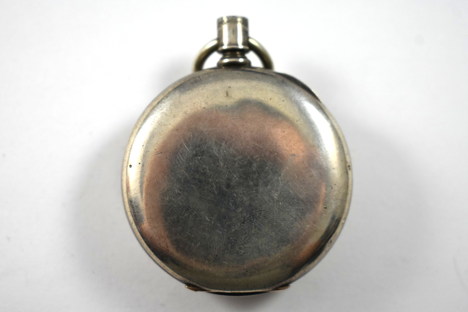 Vintage AWWCo Waltham 6s Coin Silver OF Pocket Watch Case lot.k2