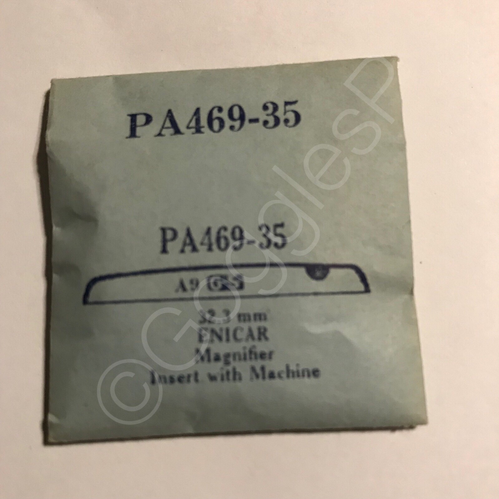 GS Round Replacement Crystals (PA Series) for Enicar Watches – NOS