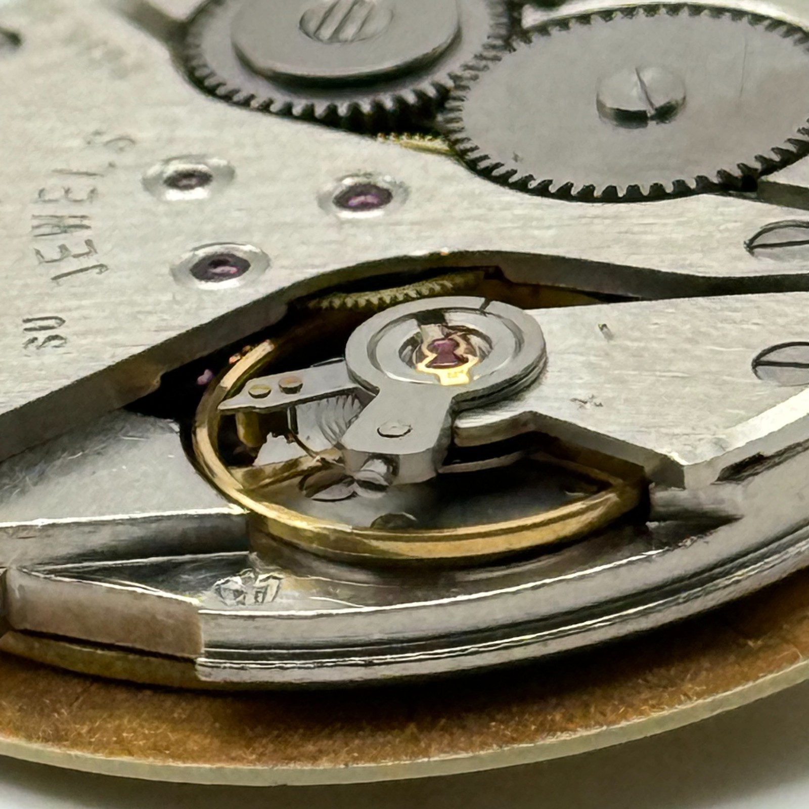 Poljot 2614.2H Watch Movement Sekonda Soviet 17 Jewels Parts Repair 26.4mm