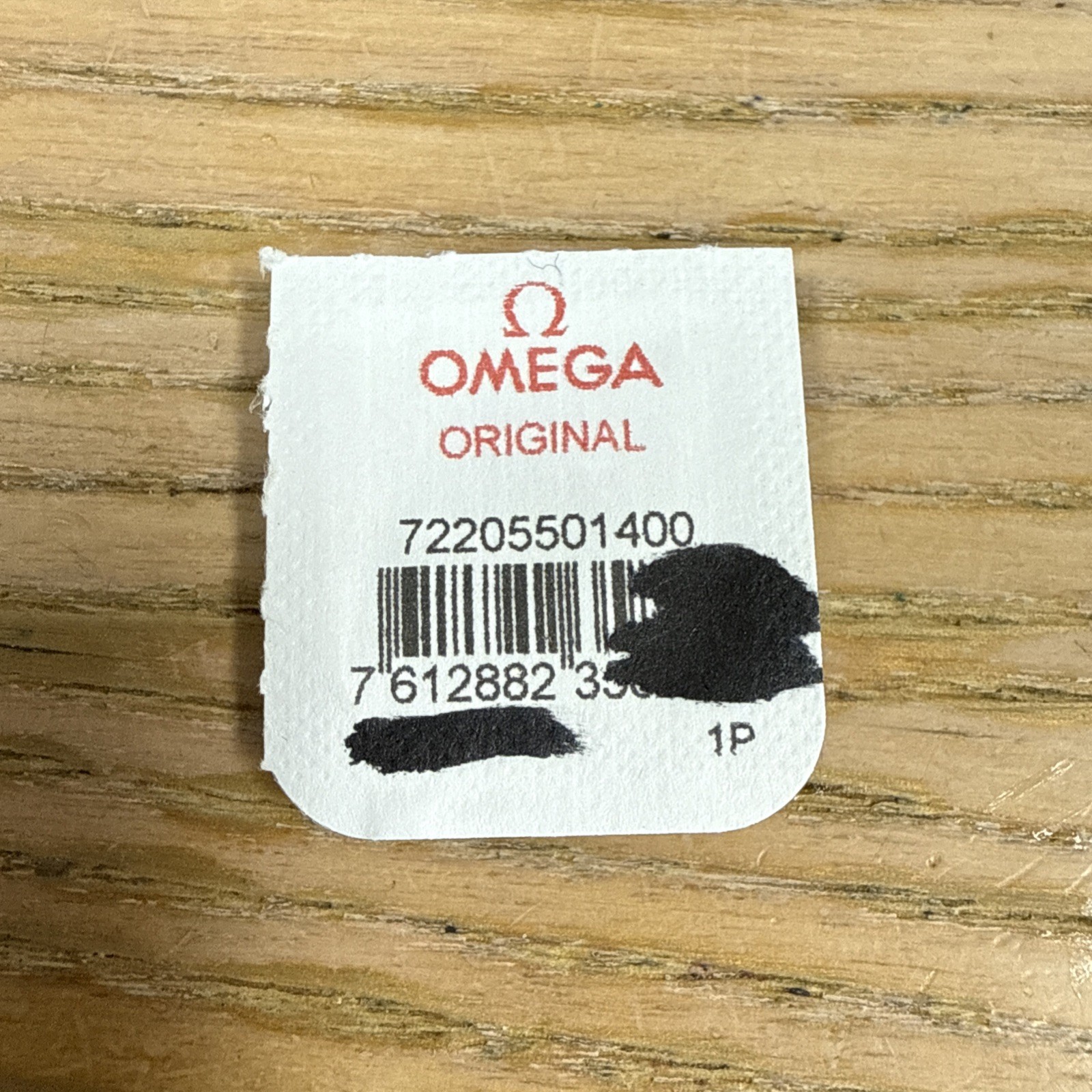 Genuine Omega Cal 550-1400 Rotor Axle New Sealed Package