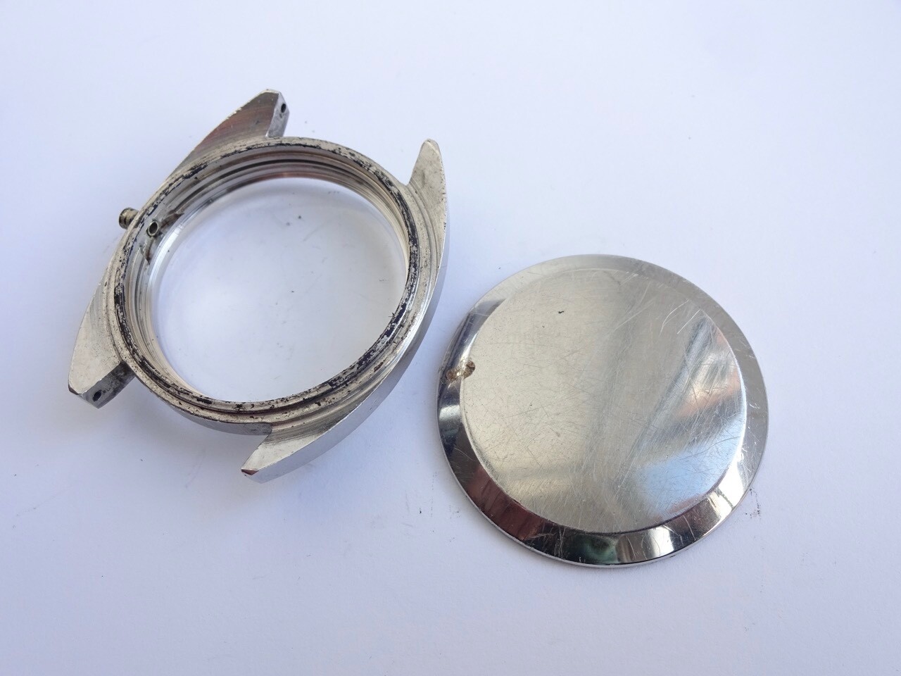 Tissot Tissonic 40613-1X Case Parts cal 2010 (ESA9162) Tuning ForkWatch (1235B)