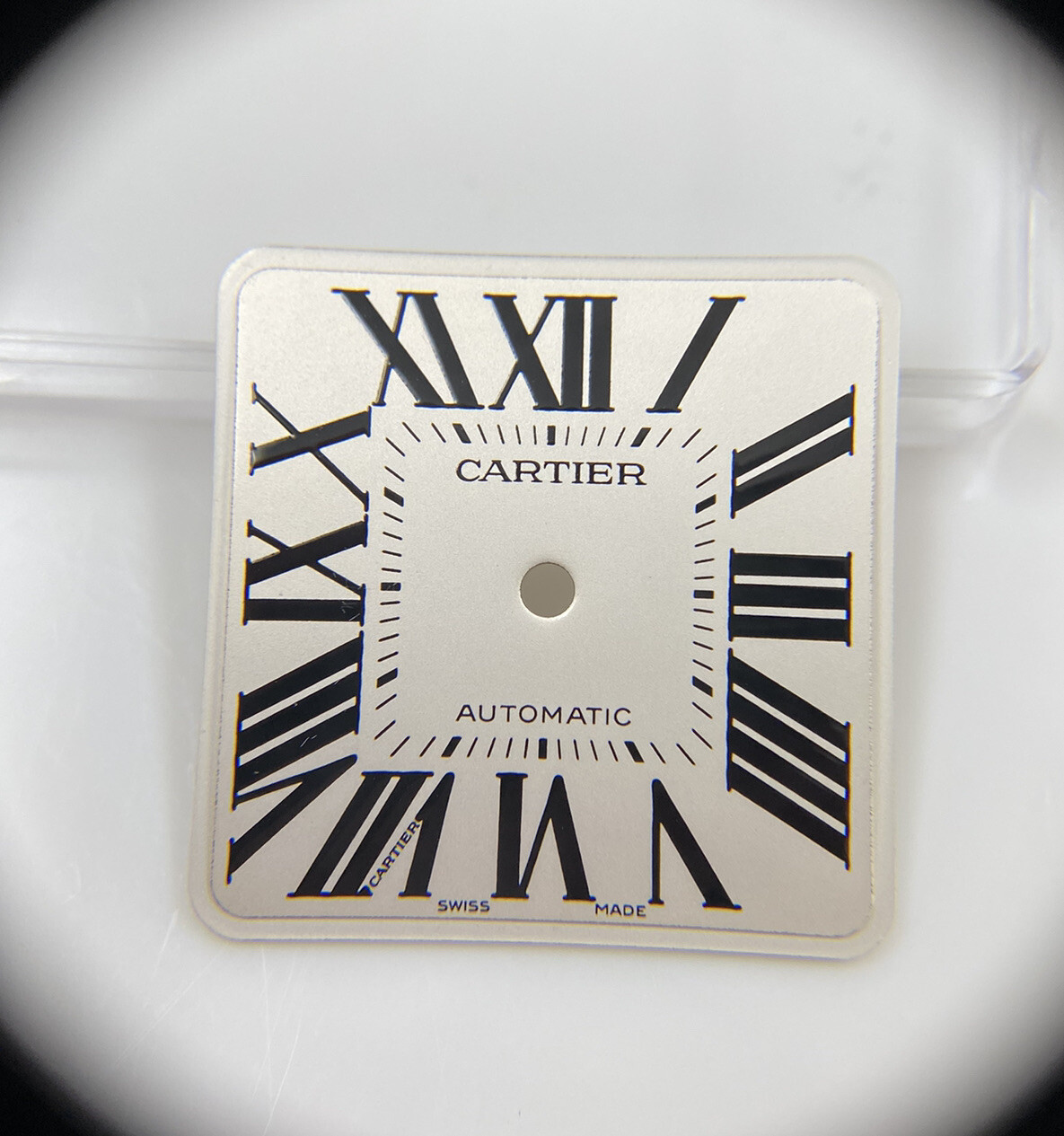 Original New Cartier Santos Large Size Ref WSSA0013 Silver Dial FCD14369