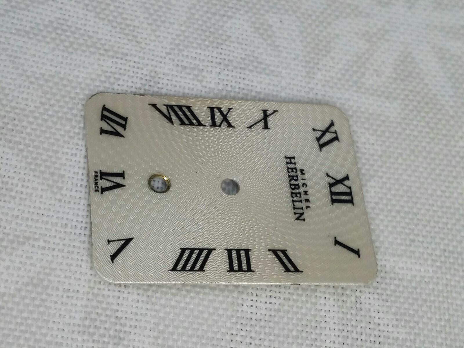 vintage MICHEL HERBELIN 26.7 x 19mm Dial watch parts swiss made repairs part