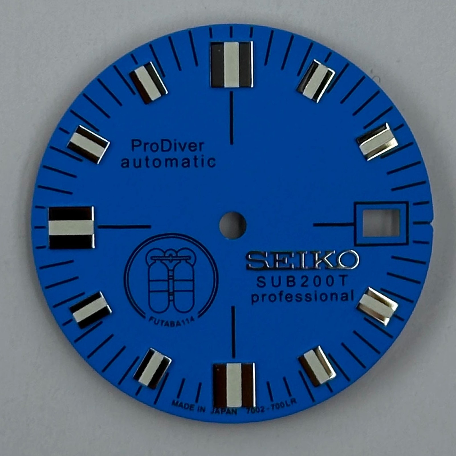28.5mm Watch Dial Green Luminous Date Fit NH35/NH36 Movement