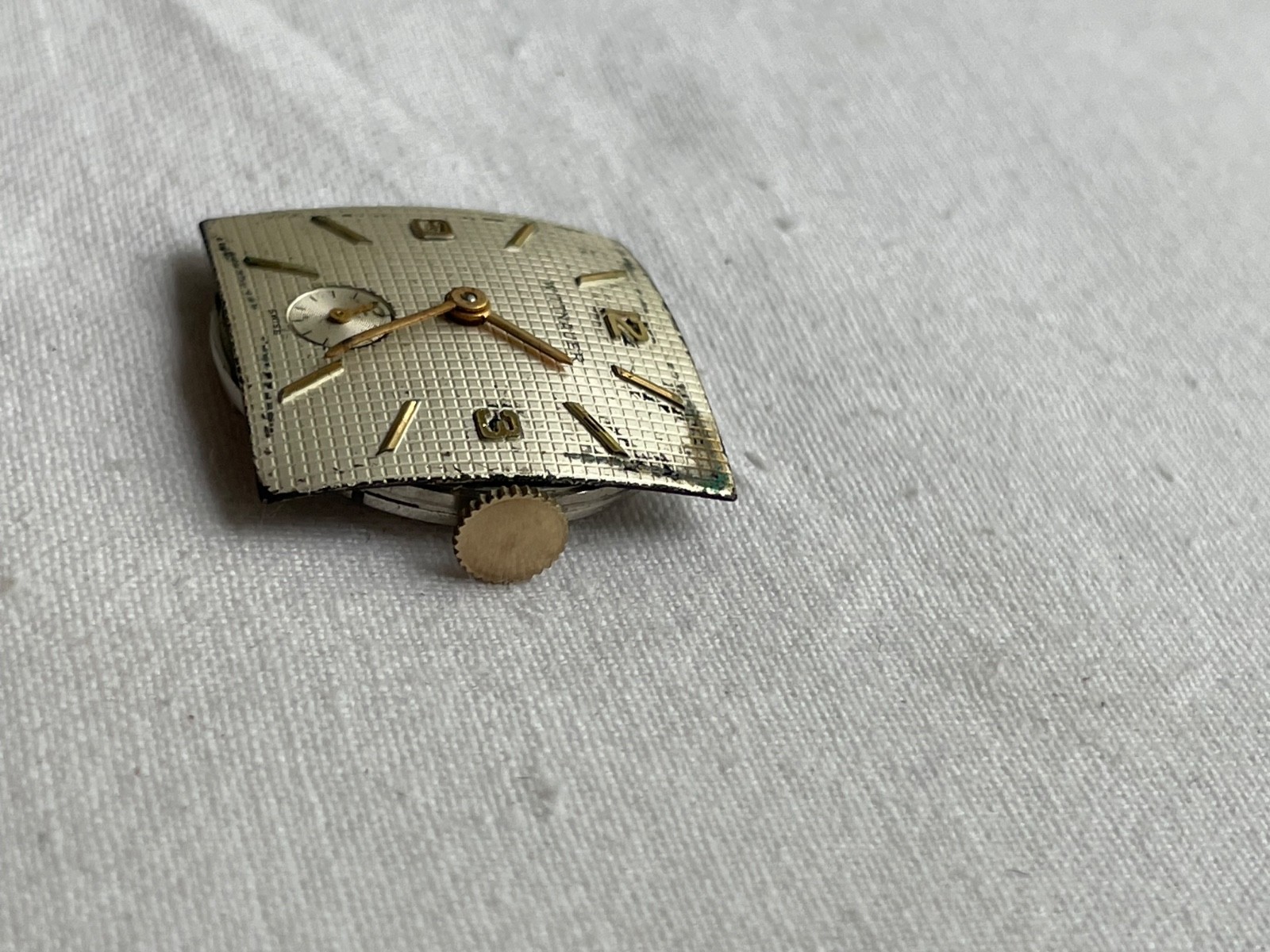 Wittnauer 76/3 Revue – movement for mens watch AS IS, lot 0906