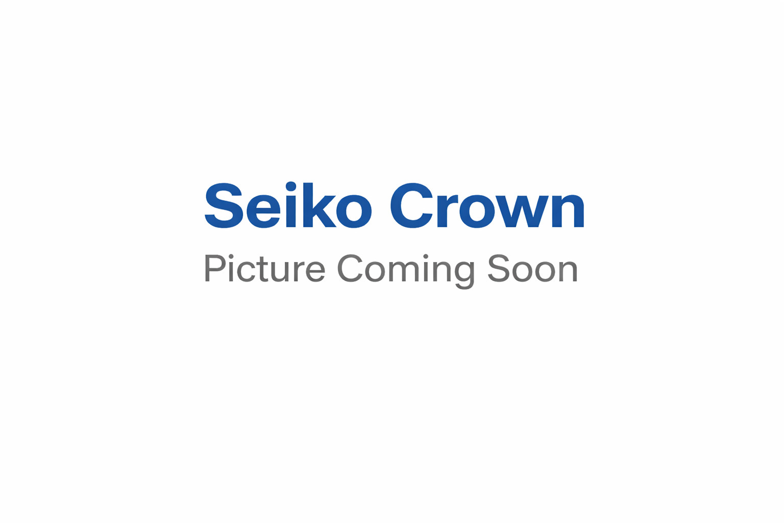 ORIGINAL SEIKO CROWN 8K50G2SNG2 for 5M63-0AE0, 7N82-0CD0/0DA0/0DC0, 7T92-0EM0