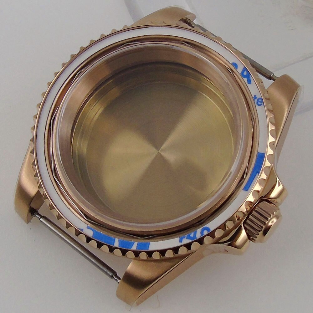 200M Waterproof 40mm SUB Dive Watch Case for NH35A NH34 GMT 120 Clicks Sapphire
