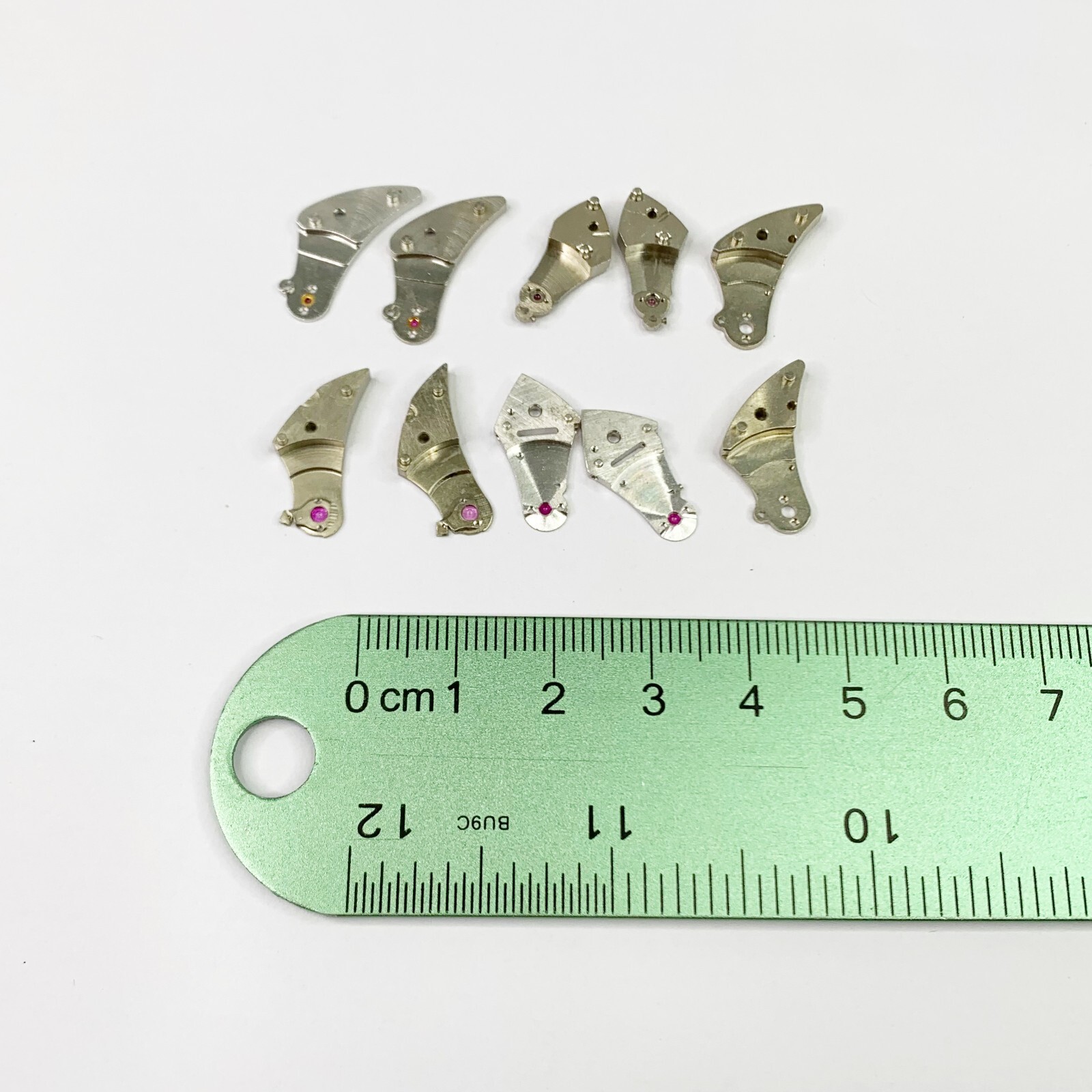 10 Balance Cocks Bridge Pocket Watch Part Steampunk Watchmaker Repair Lot Jewels