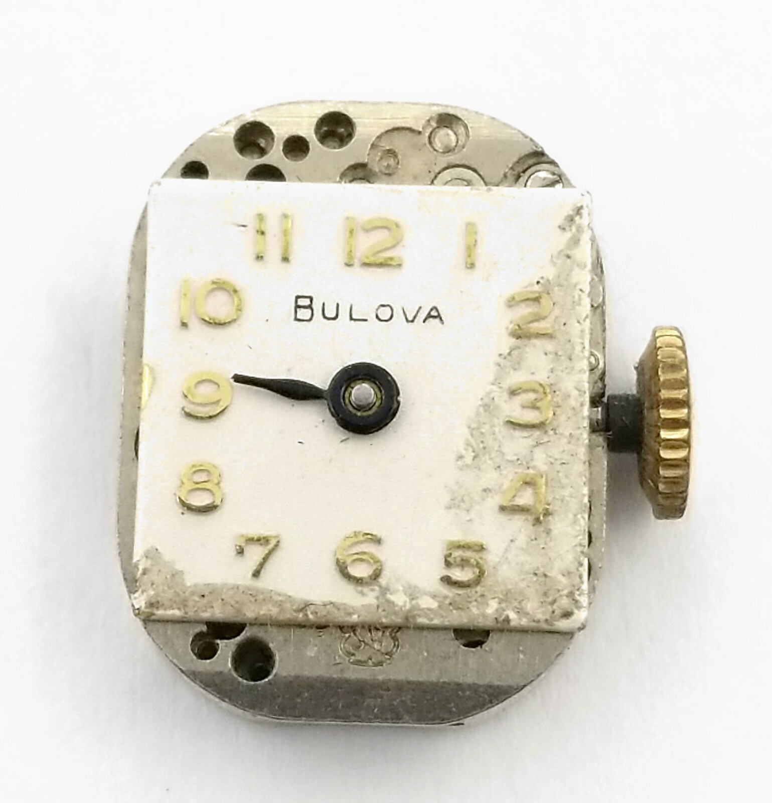 Antique Empire Swiss Wrist Watch Movement 17 Jewels Runs #OK1039