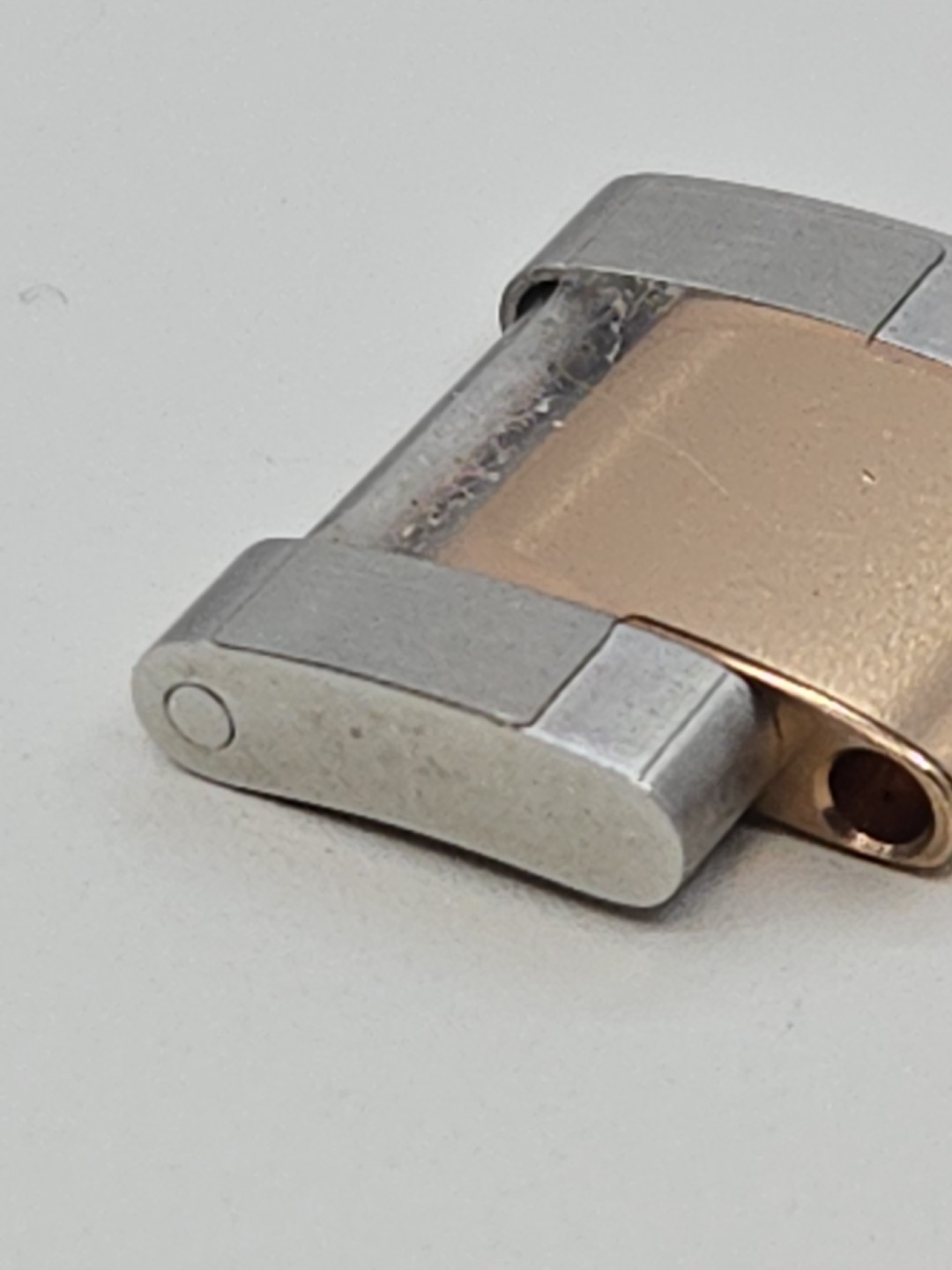 Rolex Oyster Link ,126711,116241 18k Rose Gold, Stainless Steel, 15.5mm , NOS