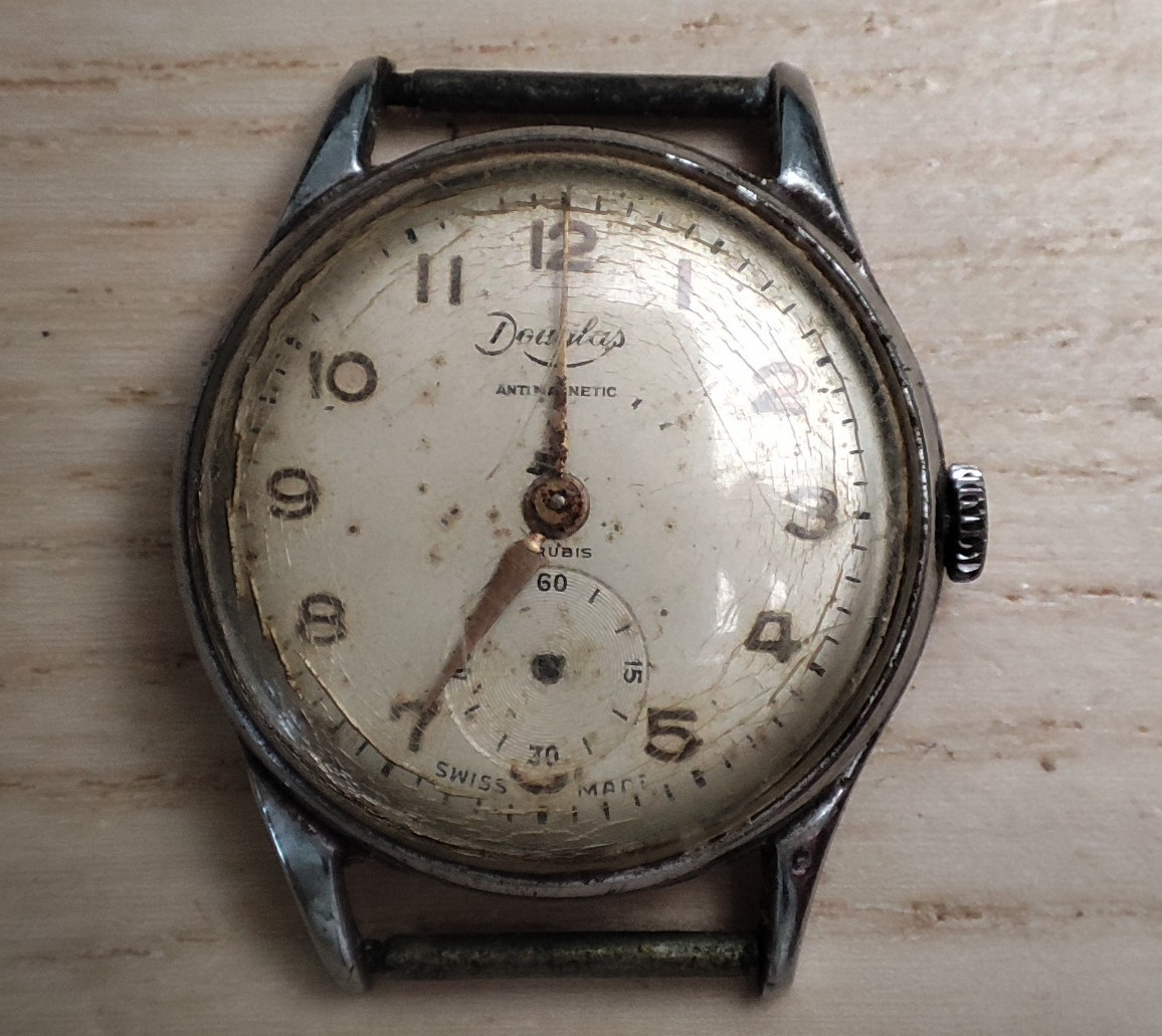 fef 190 douglas Watch movement – 29.4 mm – for parts and spares