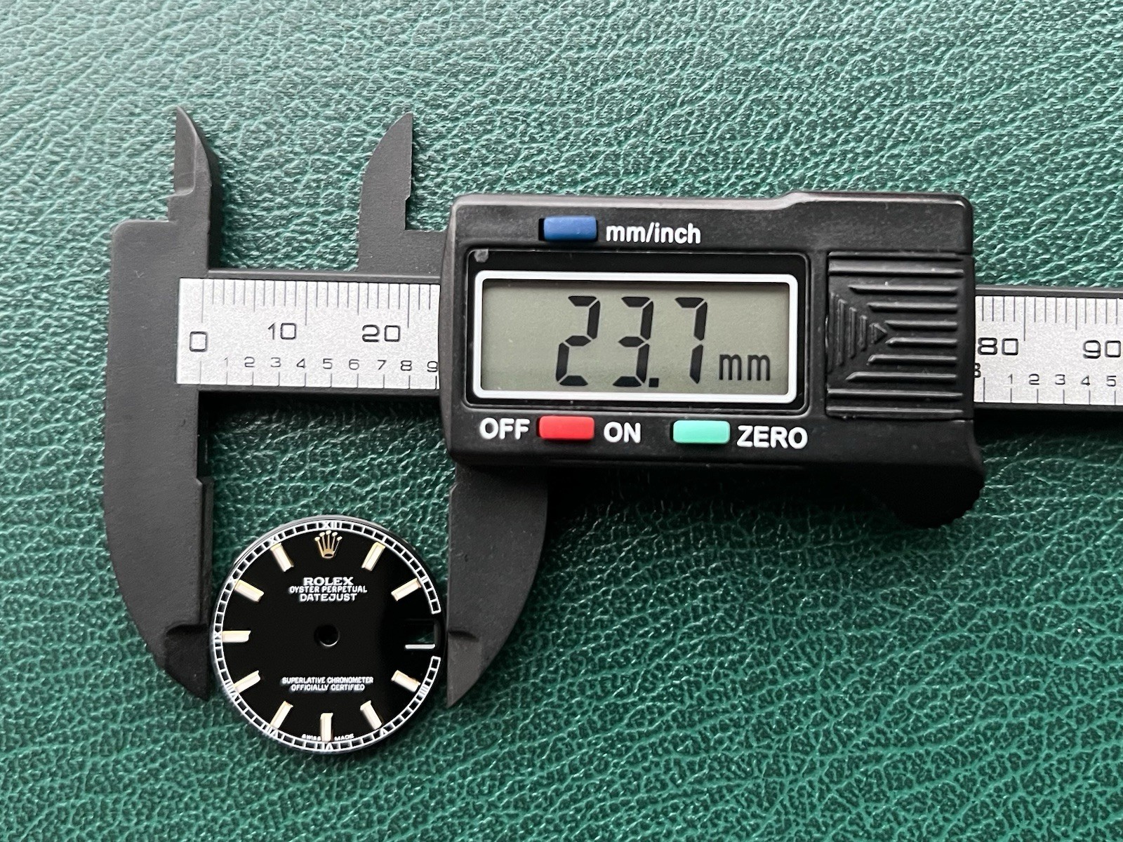 Authentic ROLEX Datejust Midsize 31mm Two-Tone Black Luminova DIAL – OC#1285