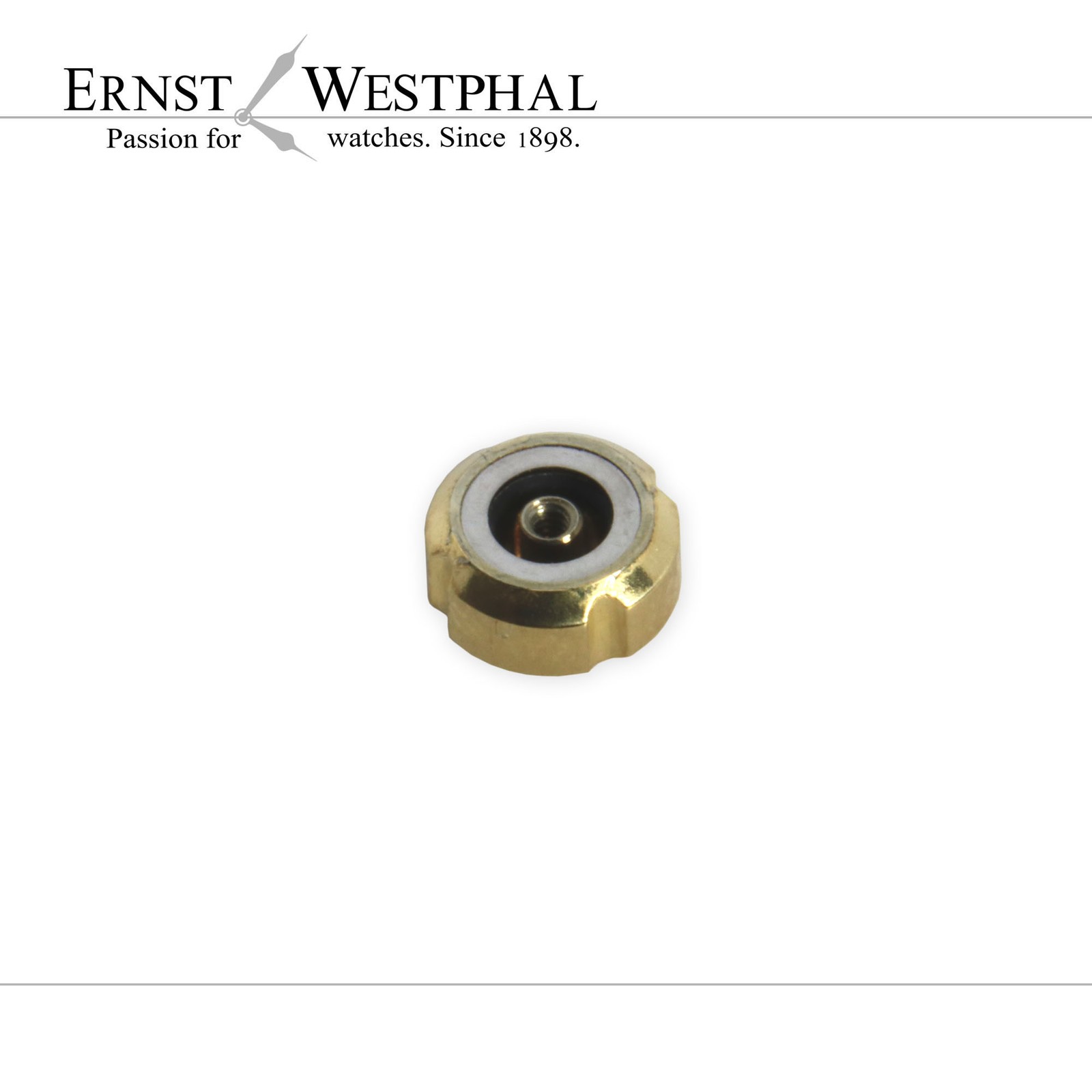 Original Omega crown 5.20 x 2.90 mm, yellow – 42023SX