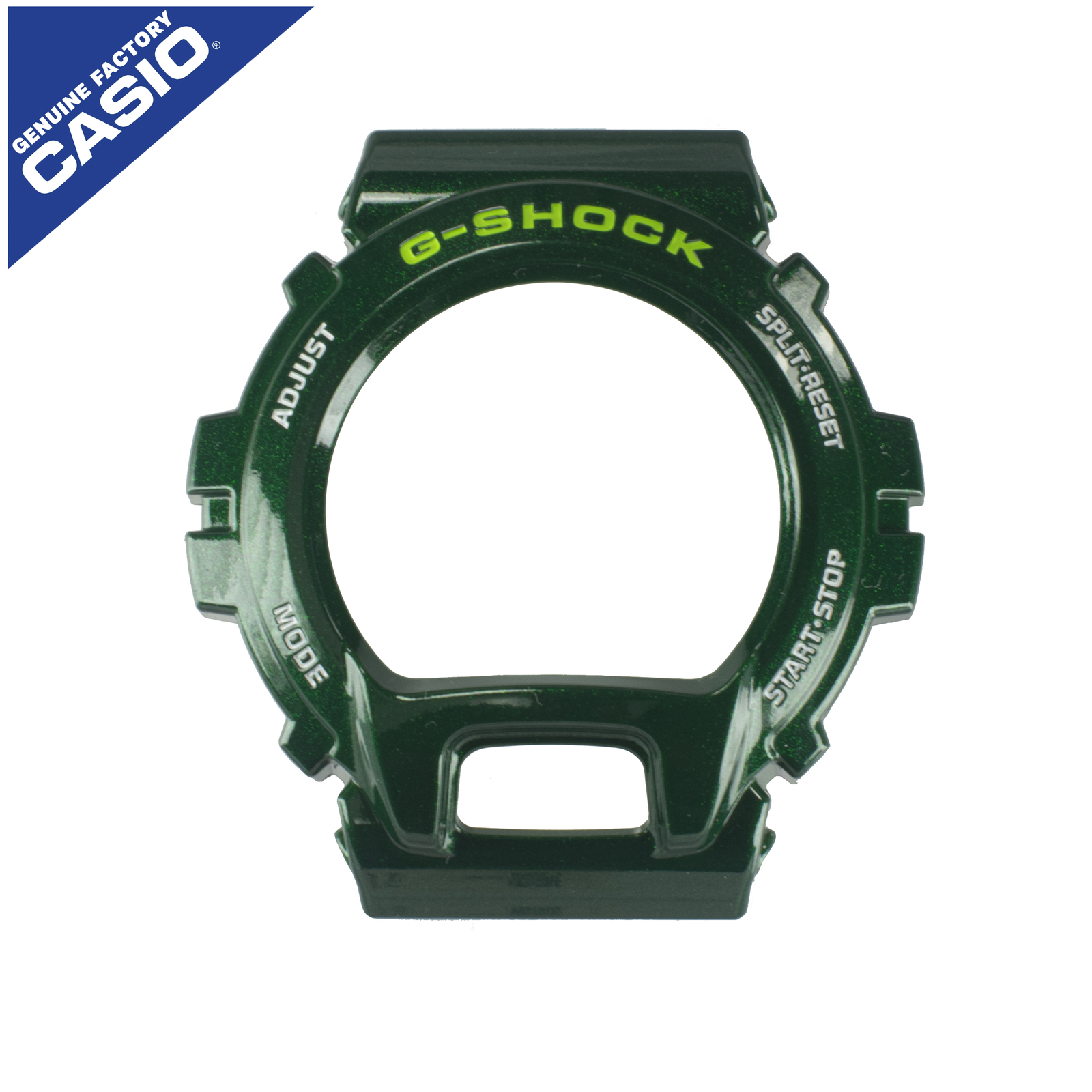 Genuine Casio Bezel for DW-6900CC DW 6900CC 6900 GLOSS GREEN 10331935