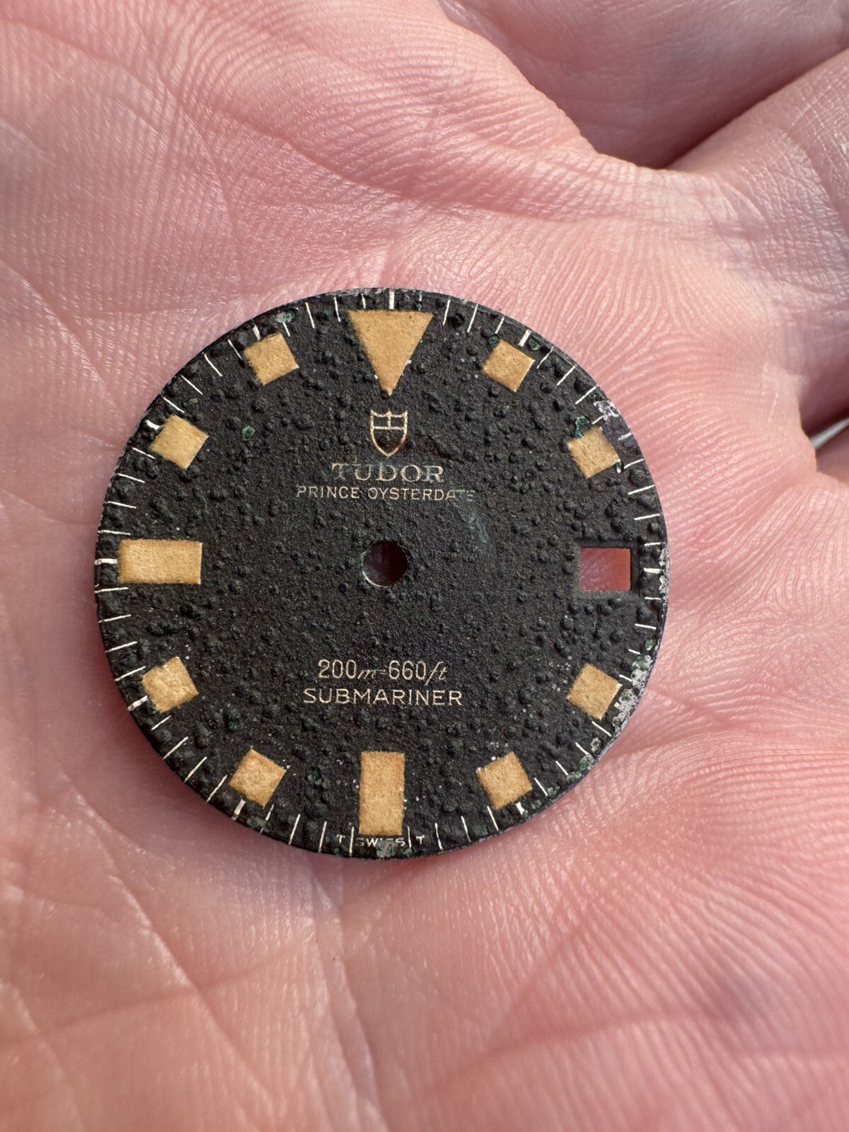 Original Tudor Snowflake 94110 Vintage Dial Only Used Condition