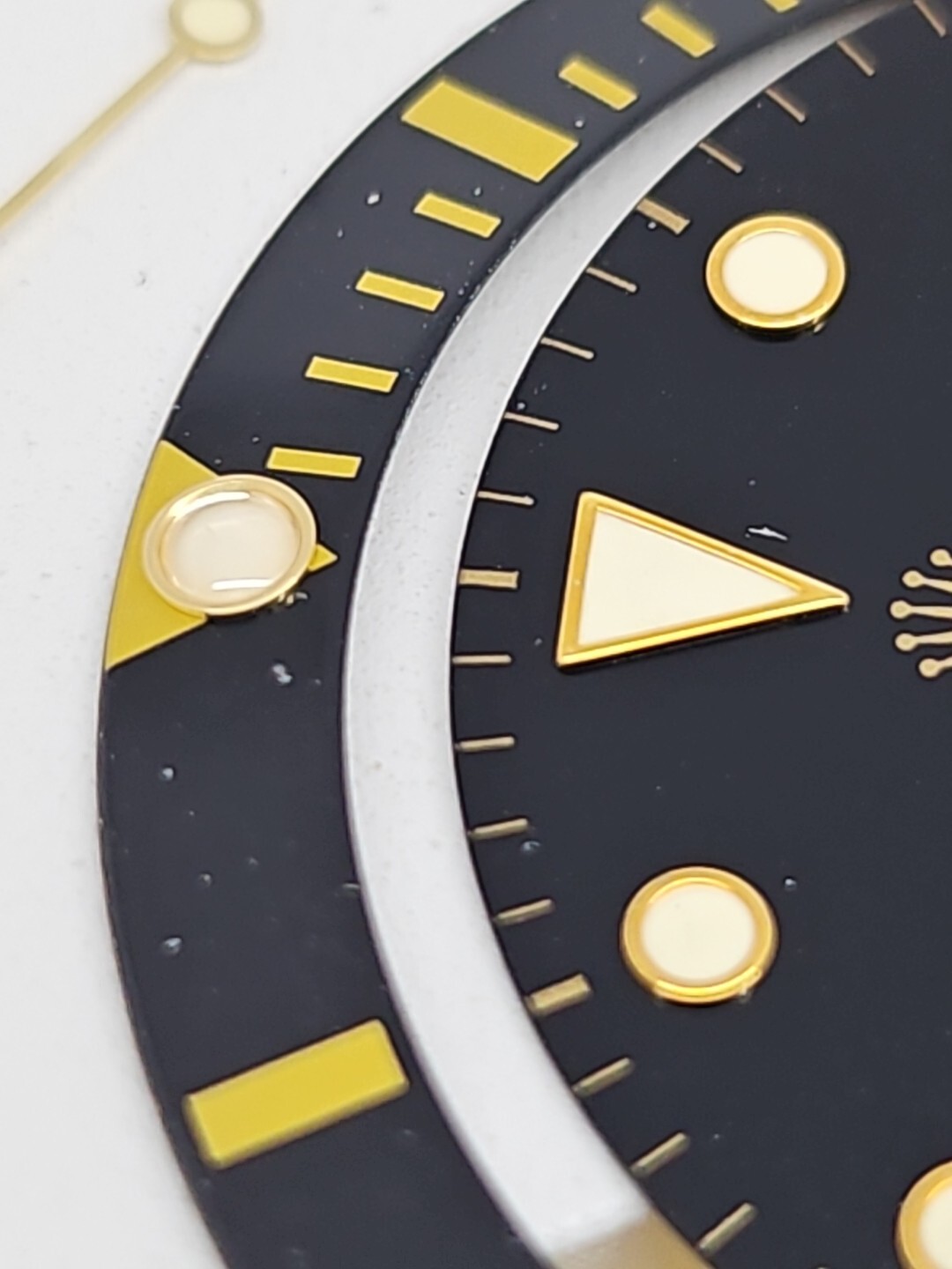 Rolex Dial , Insert ,Hands, Submariner 16808 ,Tritium, Glossy, New old Stock ,
