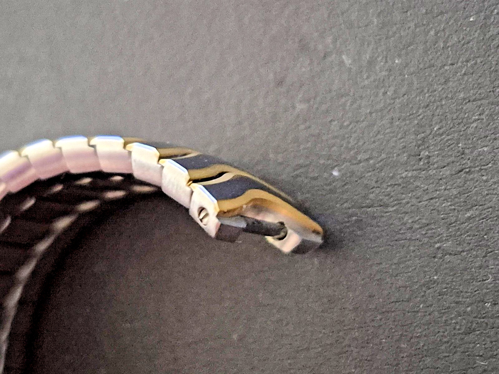 EBEL Classic Wave Band Segment 14-15mm Gold & Steel 16 Continuous Links