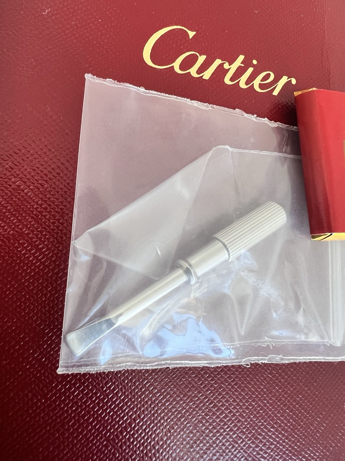 Cartier Jewelry TOOL Screwdriver VA621651-CH00 LOVE BRACELET WHITE GOLD TONE