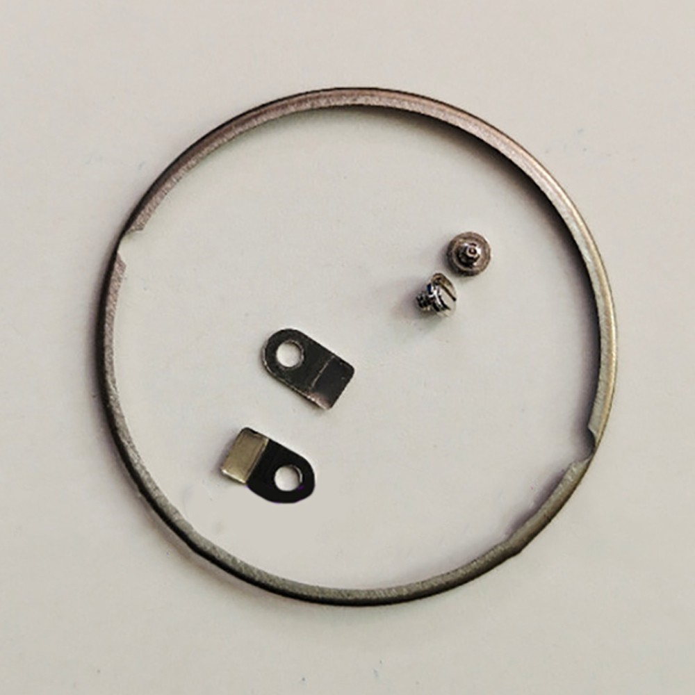 Watch Dial Ring & Case Screws Clamps For ETA 2824 2836 Movement Spacer steel