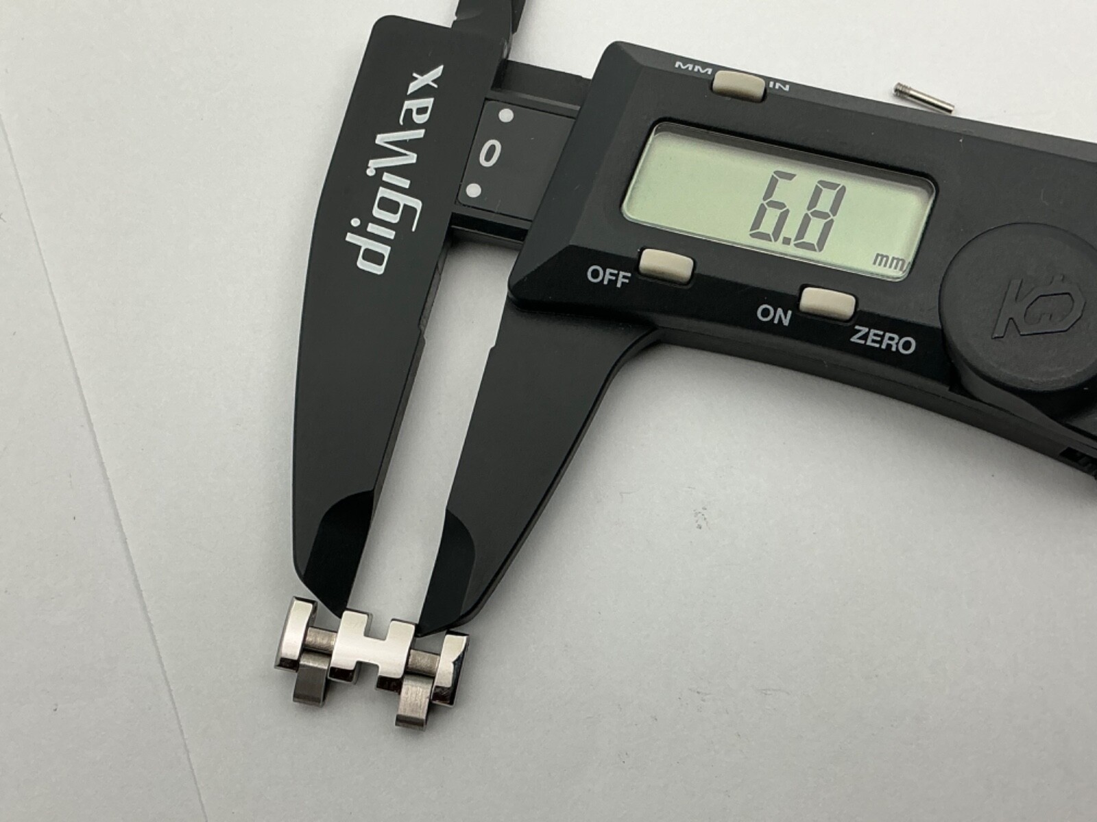 Authentic HERMES link 17mm Genuine Watch Band Bracelet Stainless Steel