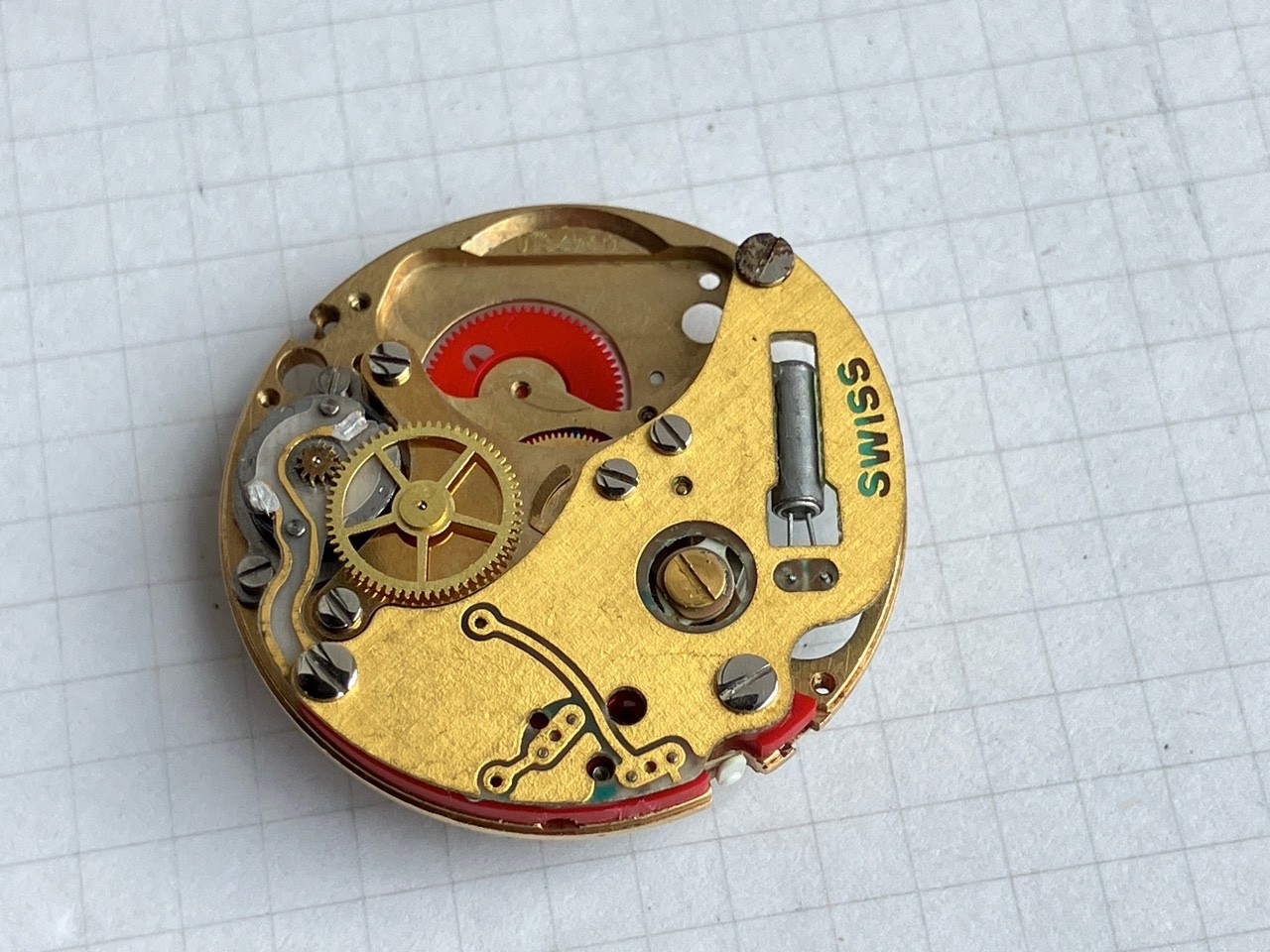 Bulova Accutron Quartz Watch Movement Parts cal 2423.10 2423.11 (ref 1990)
