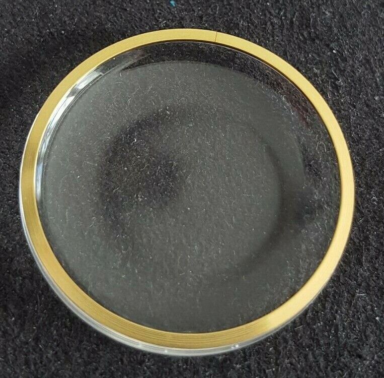 Omega Plexiglass Crystal With Yellow Colour Tension Ring Part Number PX5069