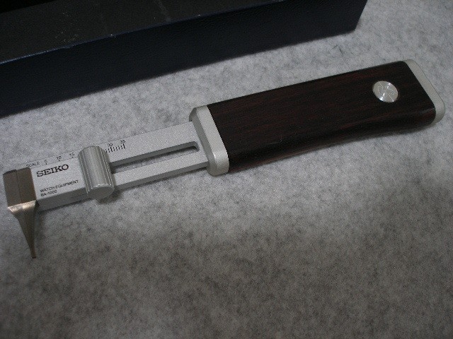 Grand Seiko GS Watchmaker Vernier Caliper BA-1000 VIP Novelty Japan Rare NM