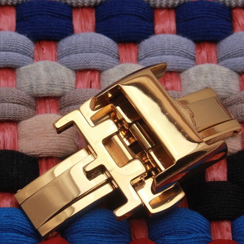 Stainless Steel Watch Buckle Butterfly Folding Clasp 12 14 16 18mm for Longines