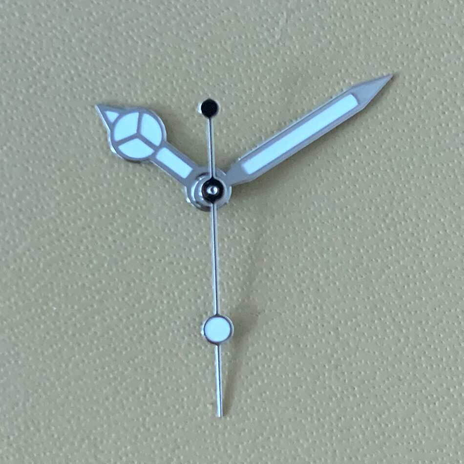 Green Luminous Watch Hands Sets for NH35A/NH36A Movement 3 Hands 8/12/12.5mm