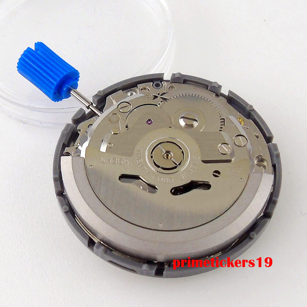 Genuine NH36A Watch Automatic Movement English Spanish Week Date Display Wheel