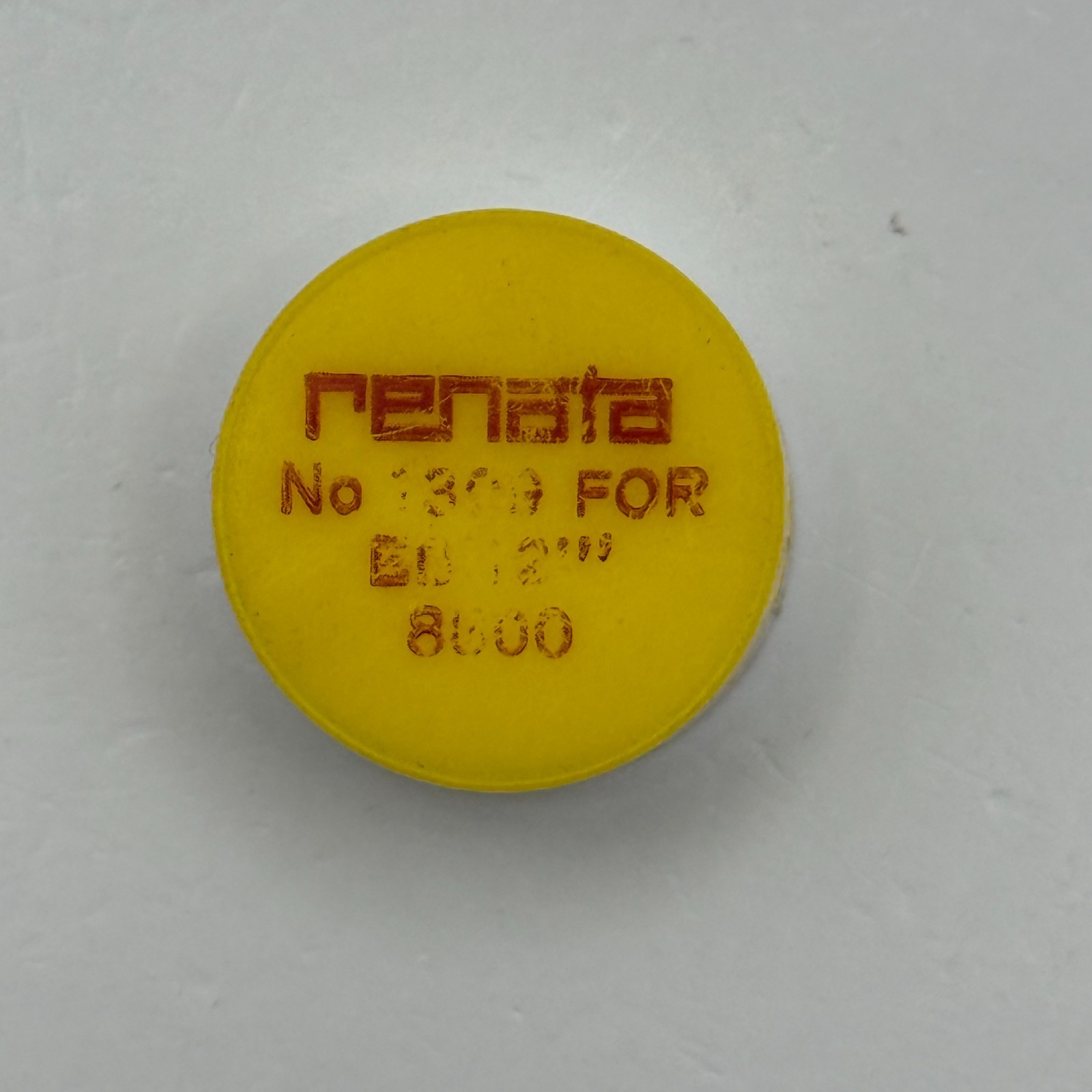 EB 8800 Balance Wheel Complete And Spring 12’’’ Renata 1309 Watch Movement Parts
