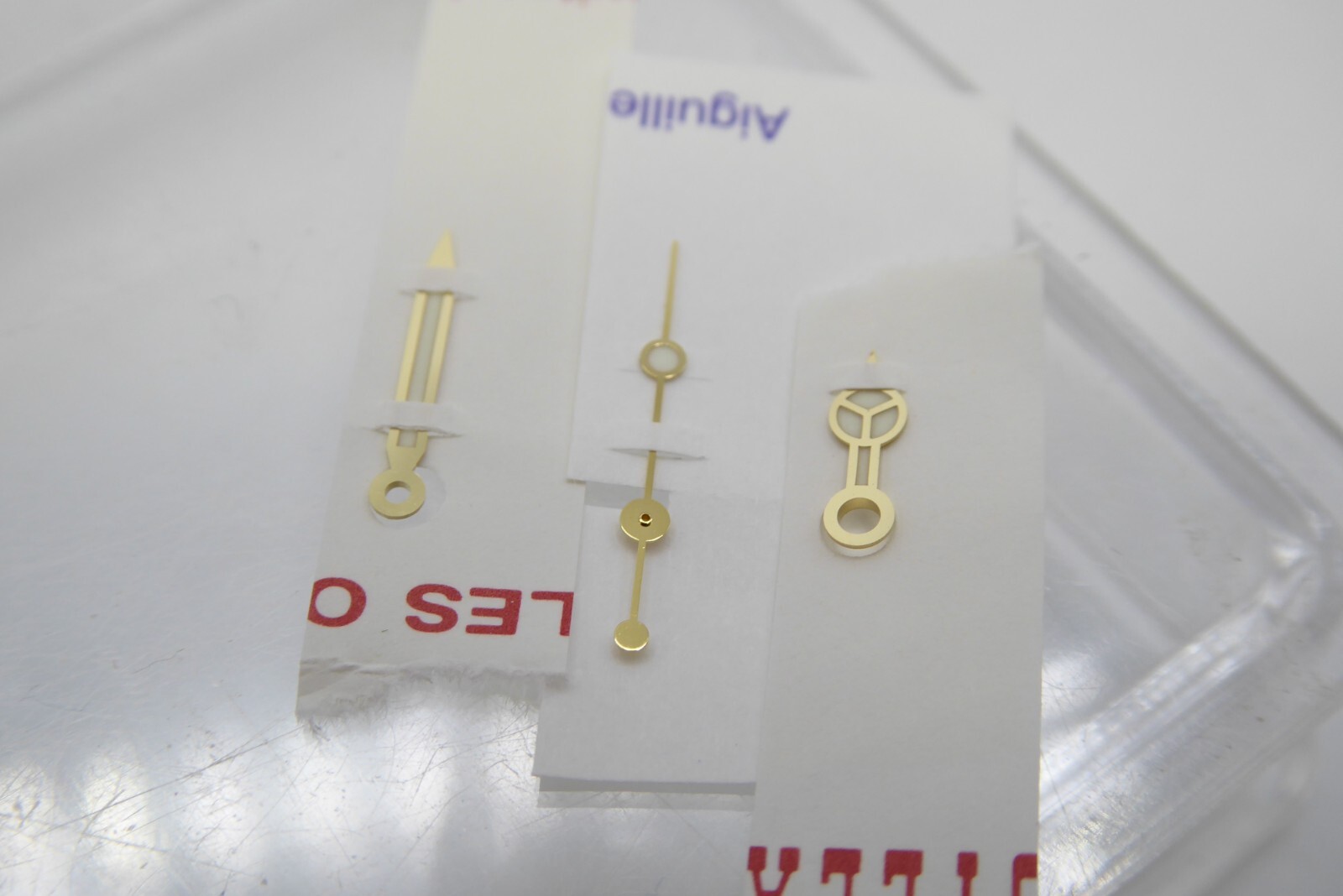 Rolex Yacht-Master gold hands set lumi for 35mm