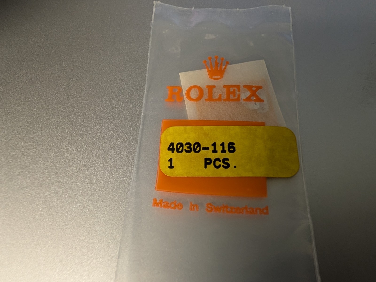 Rolex caliber 4030 116 Escape Wheel Bridge new/sealed (Zenith-based Daytona chro
