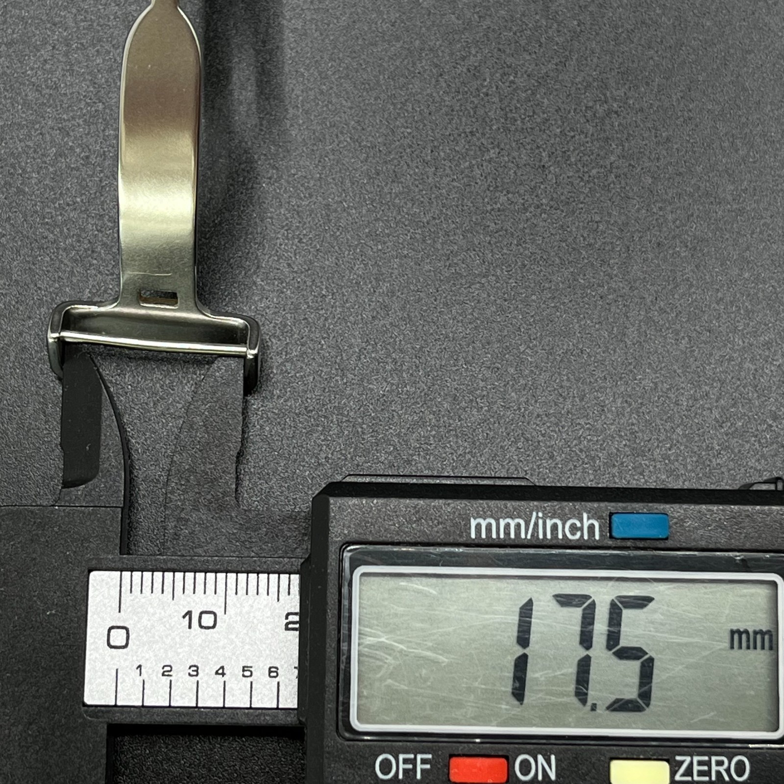 Genuine Cartier Stainless Steel Deployment Buckle Clasp 17.5mm Watch Parts