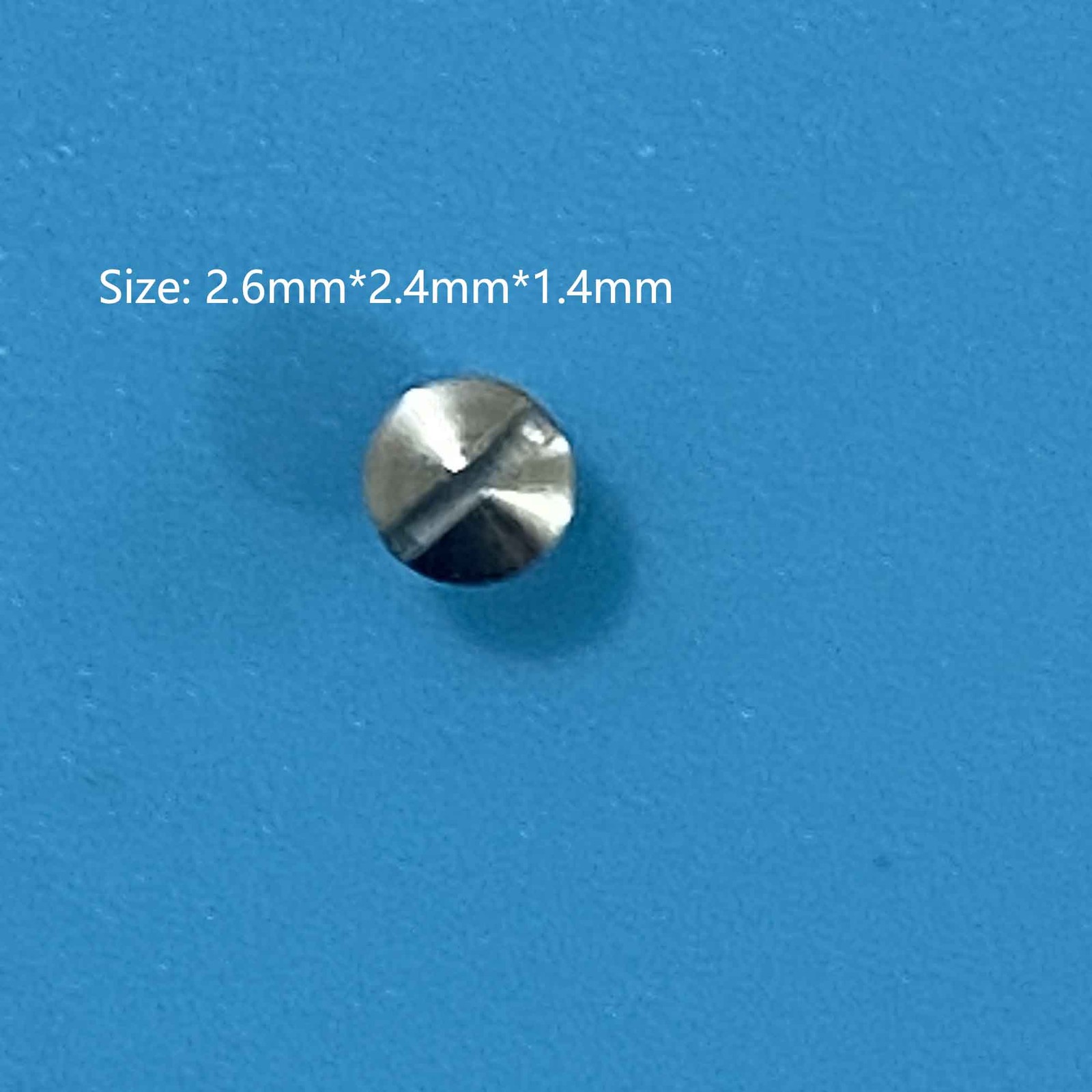 4PCS Steel Case Band Bracelet Strap Screws For Ebel Watch 2.6mm*2.4mm*1.4mm US