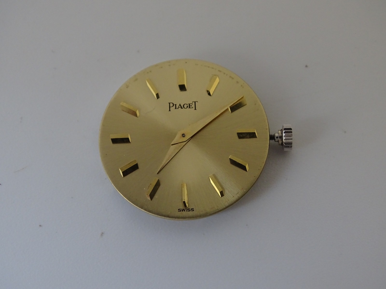 Piaget 9P2 Complete Movement, Dial & Handset Manual Wind Running