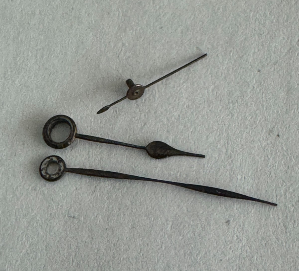 VINTAGE 16 SIZE WALTHAM BALL OFFICIAL R.R. ST. POCKET WATCH HANDS 3PCS