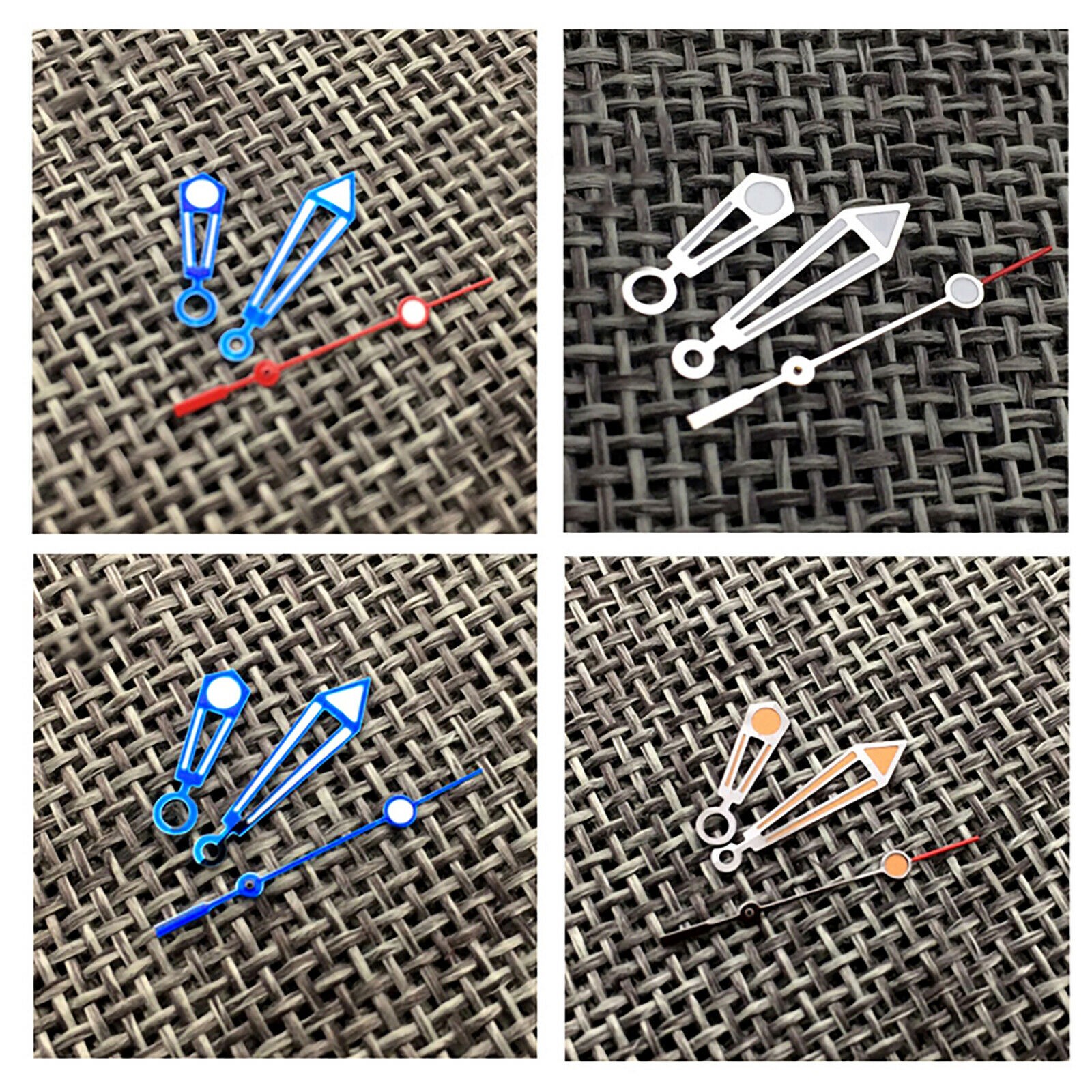 Green Luminous Watch Hands Needles For Seiko SKX007 SBBN NH35A NH36A Movement s
