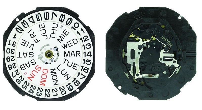 Epson Seiko Pulsar Hattori PC33 Movement Day & Date at 3