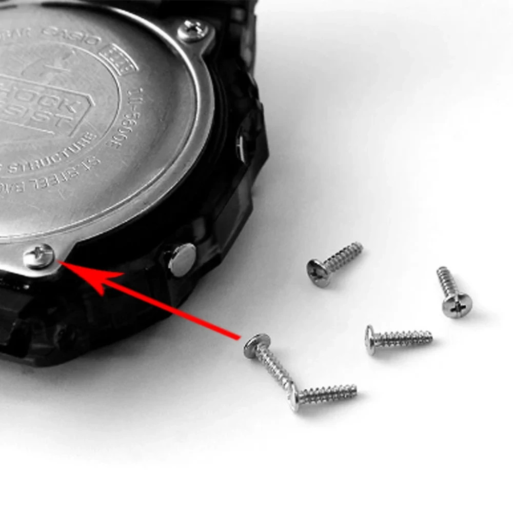 CASIO G-SHOCK Watch Case Back Cover Screws For DW56 GA-110/120 GD-110/120 DW6900