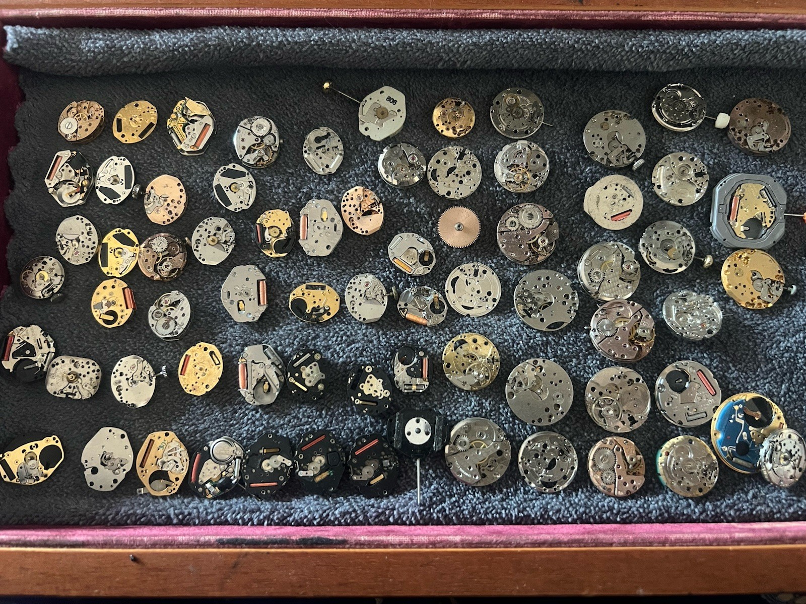 Citizen Seiko Swiss Eta Ladies Watch Movement Parts To Repair 66pcs